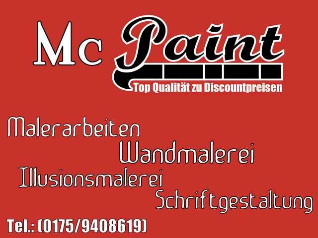 Mc Paint - Ihr günstiger Maler